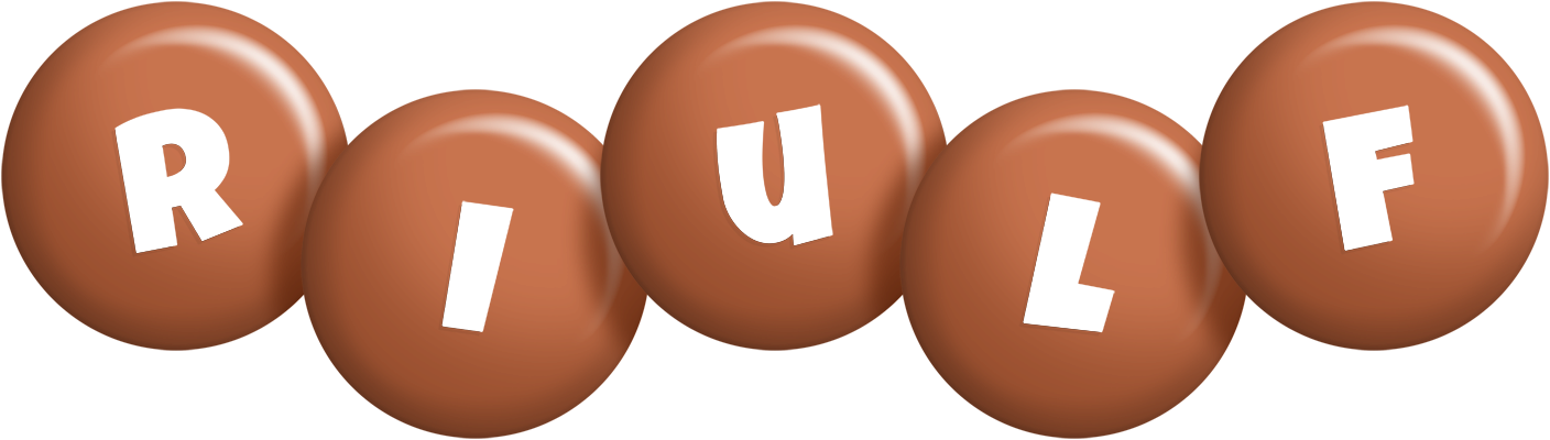 Riulf candy-brown logo