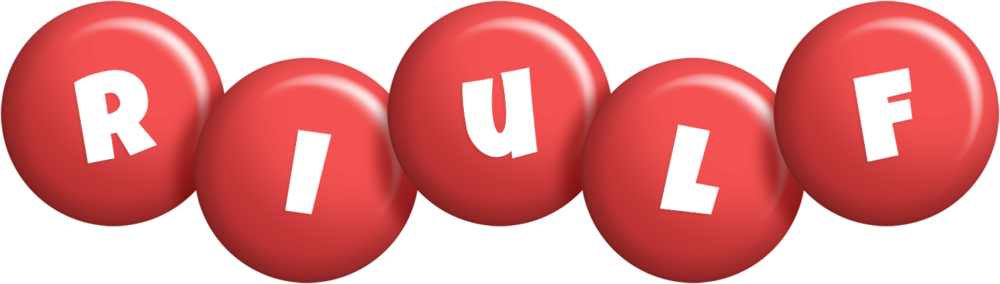 Riulf candy-red logo