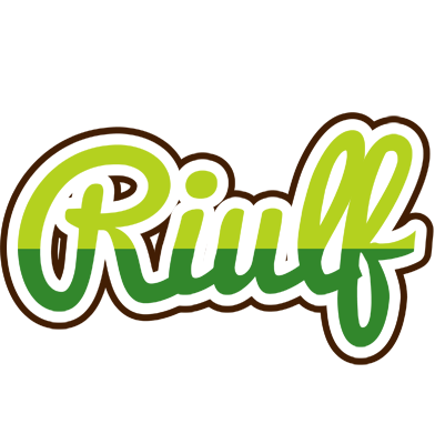 Riulf golfing logo