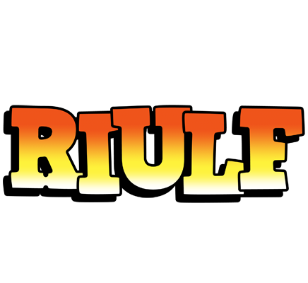 Riulf sunset logo