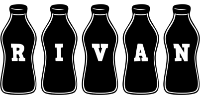 Rivan bottle logo