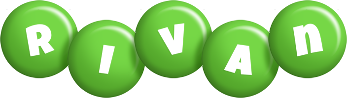 Rivan candy-green logo