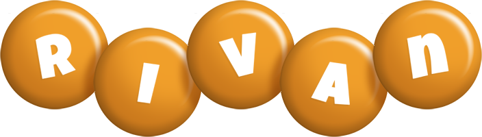 Rivan candy-orange logo