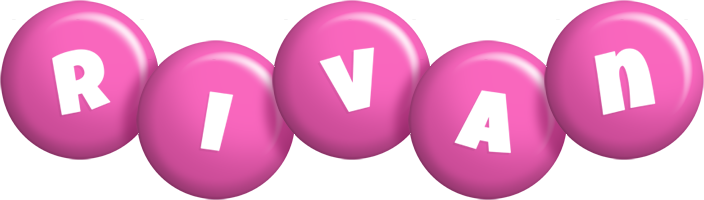 Rivan candy-pink logo