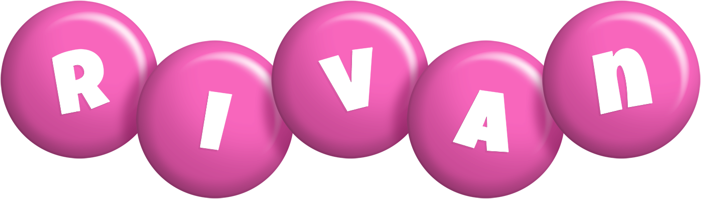Rivan candy-pink logo