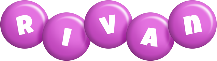 Rivan candy-purple logo