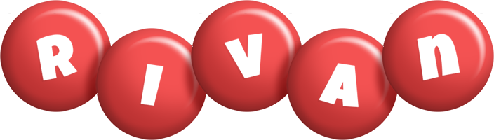 Rivan candy-red logo