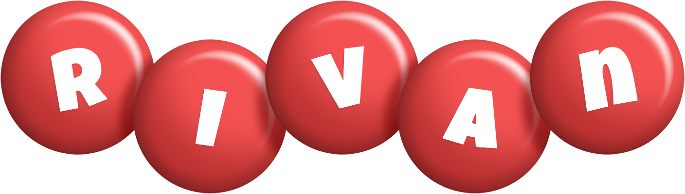Rivan candy-red logo