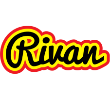 Rivan flaming logo