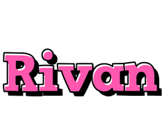 Rivan girlish logo