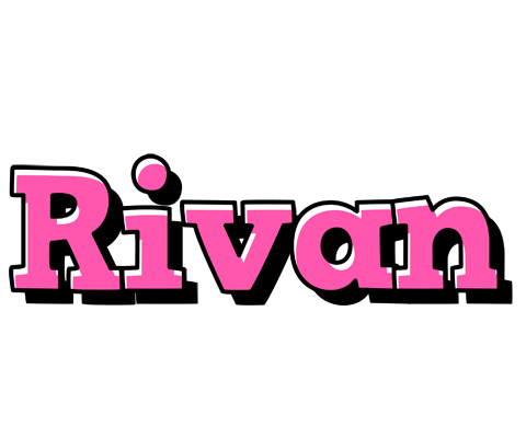 Rivan girlish logo