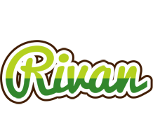 Rivan golfing logo