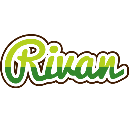 Rivan golfing logo