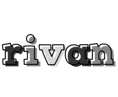 Rivan night logo