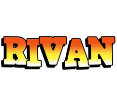 Rivan sunset logo