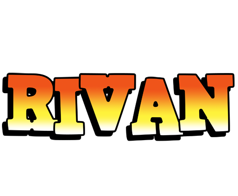Rivan sunset logo