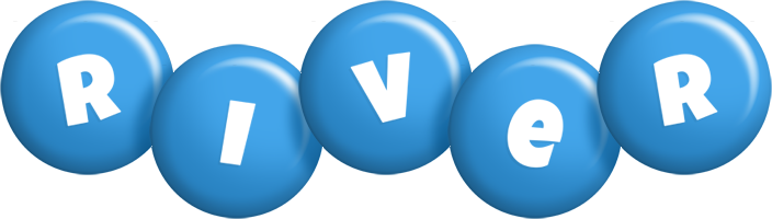 River candy-blue logo