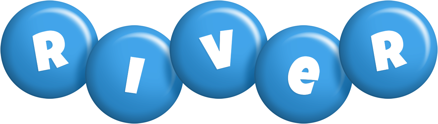 River candy-blue logo