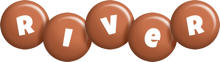 River candy-brown logo