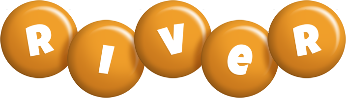 River candy-orange logo