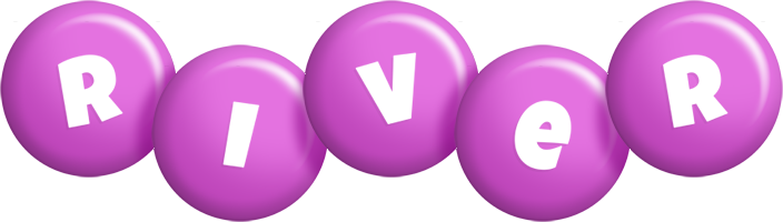 River candy-purple logo