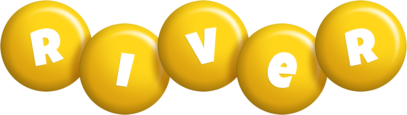 River candy-yellow logo