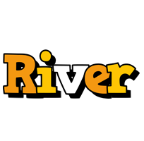 River cartoon logo