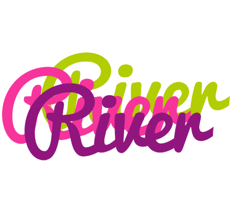 River flowers logo