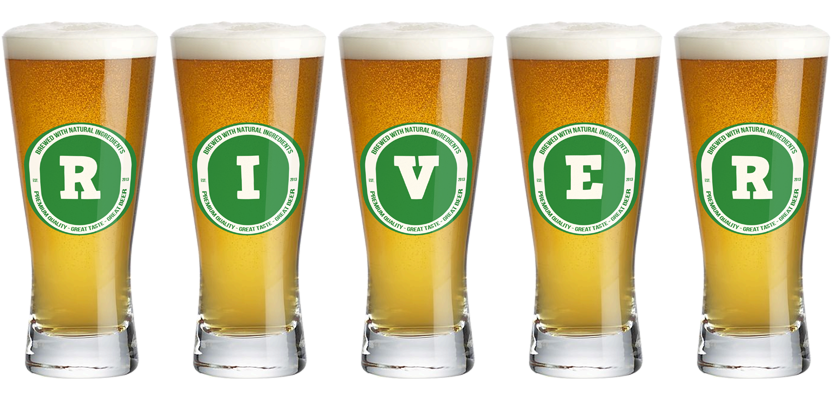 River lager logo