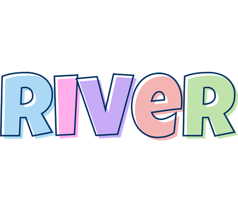 River pastel logo