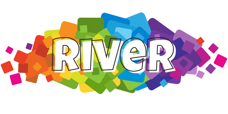 River pixels logo