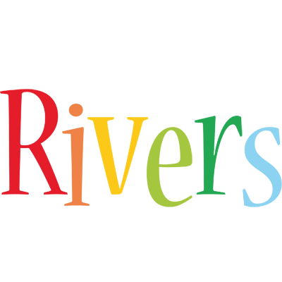 Rivers birthday logo