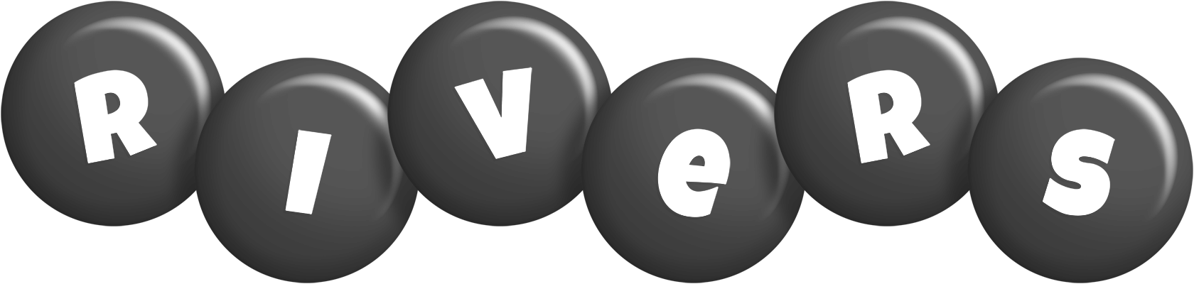Rivers candy-black logo