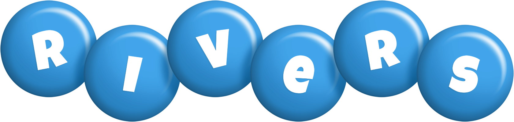 Rivers candy-blue logo