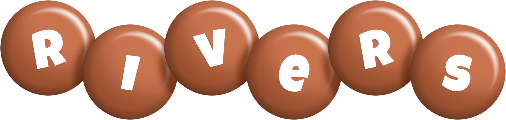 Rivers candy-brown logo