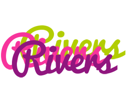 Rivers flowers logo