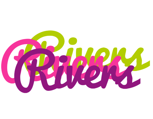 Rivers flowers logo