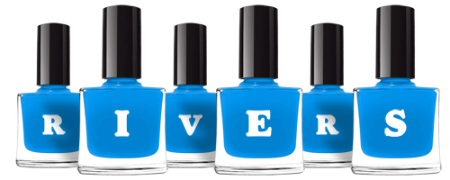 Rivers glossy logo