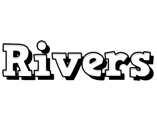 Rivers snowing logo