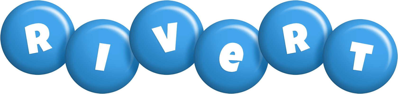 Rivert candy-blue logo