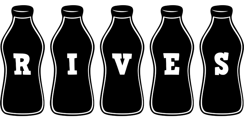 Rives bottle logo