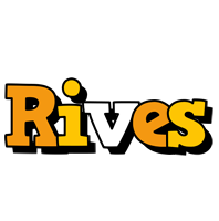Rives cartoon logo