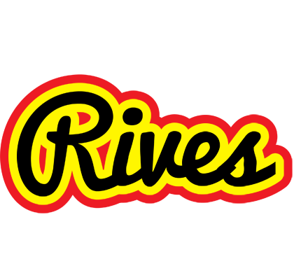 Rives flaming logo