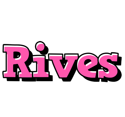Rives girlish logo
