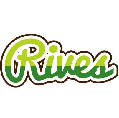 Rives golfing logo