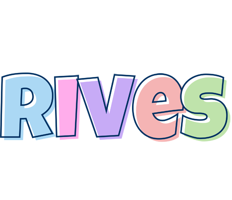 Rives pastel logo