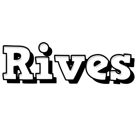 Rives snowing logo