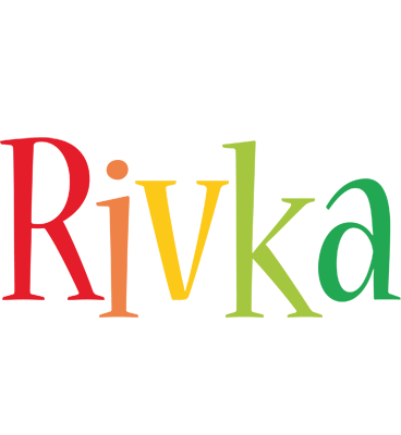 Rivka birthday logo