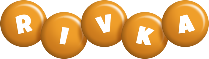 Rivka candy-orange logo