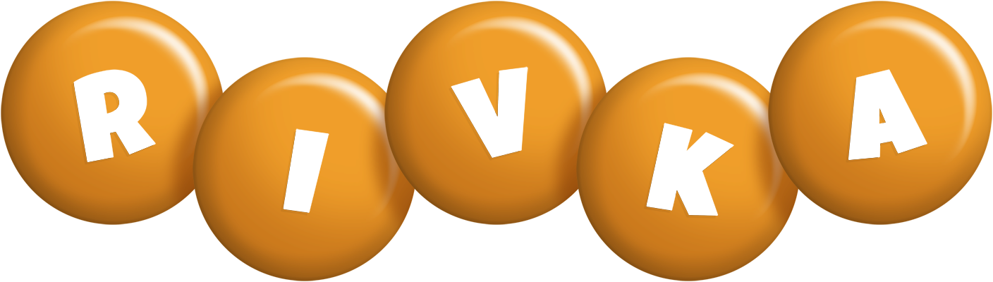 Rivka candy-orange logo